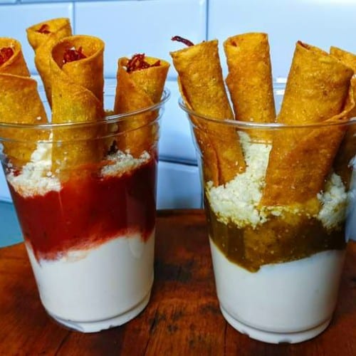 Flautas.