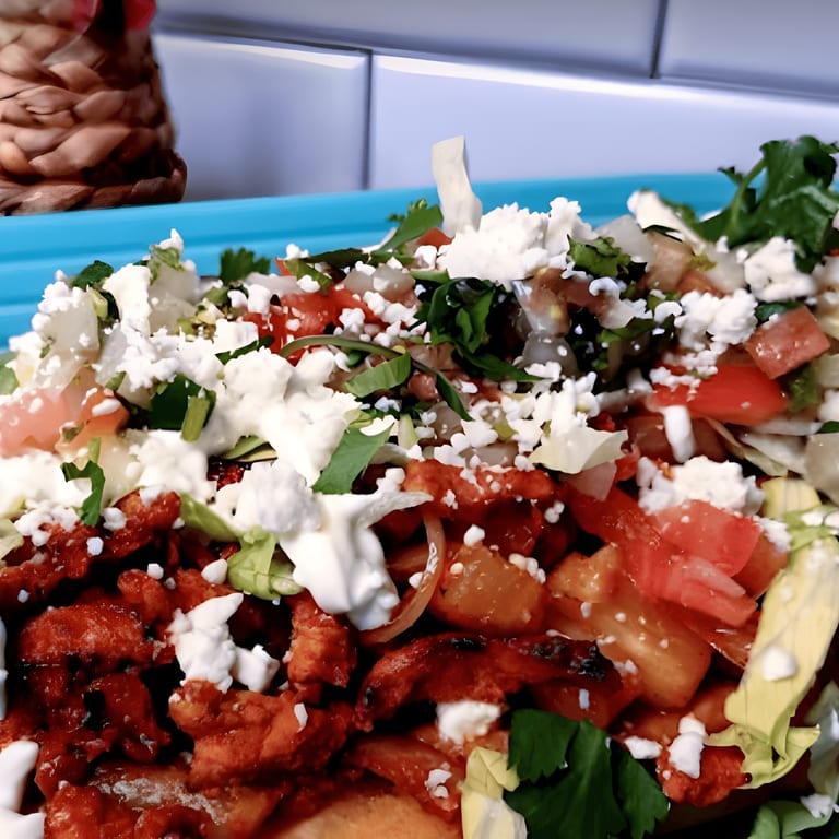 Freshly Made Huarache A Taste of Mexico
